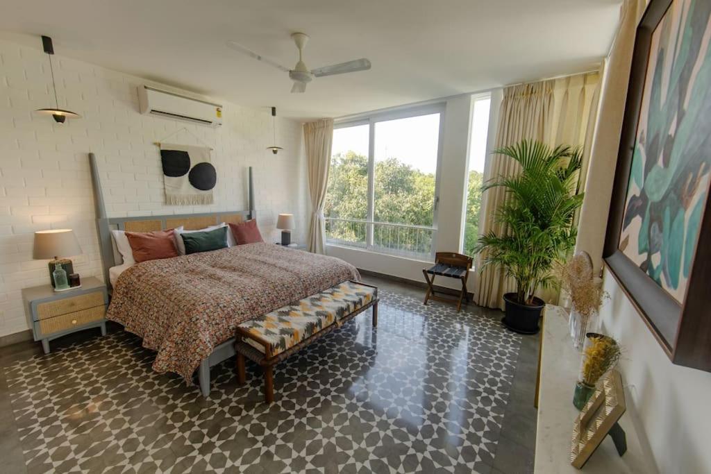 Presidential Luxury Villa Anjuna With Pvt Pool & Bathtub, Most Prime Location Exterior foto